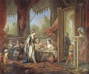 Charles Amedee Philippe Van Loo The Sultana Set Work of the Odalisques oil painting reproduction